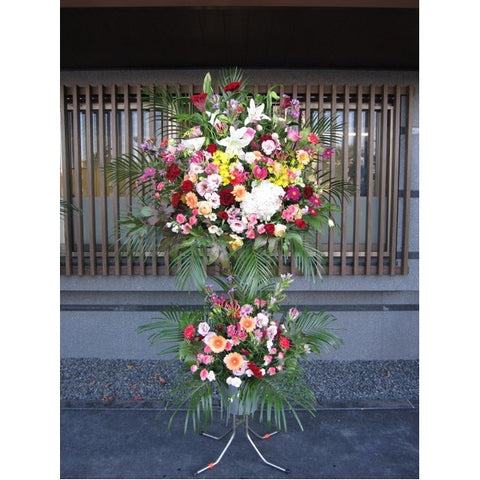 二段スタンド花　6