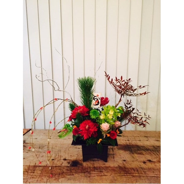 正月アレンジ　祥