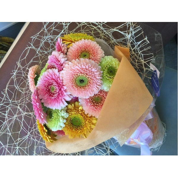 ガーベラの花束　