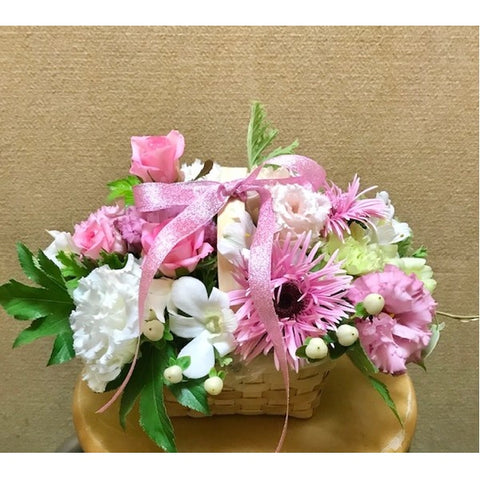 優しい秋色のアレンジ