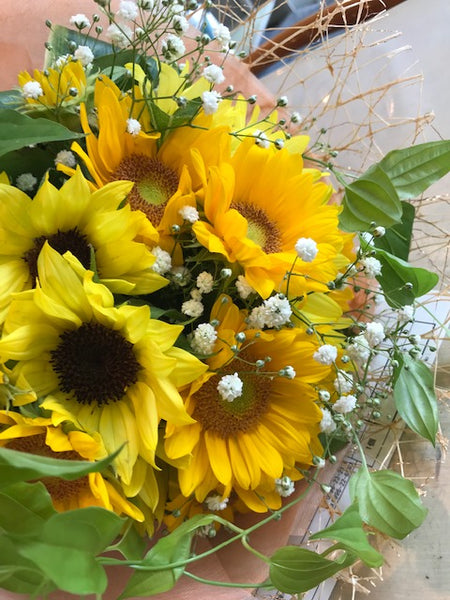 お花の定期便　始めました。